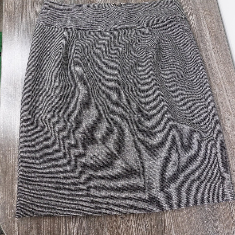 BANANA REPUBLIC GREY WOOL BLEND SKIRT WOMENS SIZE 6